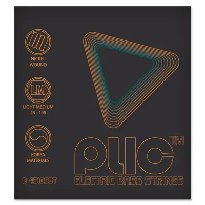 PLIC - Standard Series : B 45105ST (045-105) / 니켈 4현 베이스 스트링