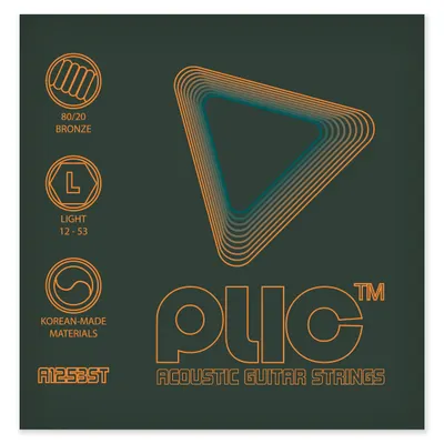 PLIC - Standard Series : A 1253ST (012-053) / 80/20 Bronze Light 어쿠스틱기타 스트링
