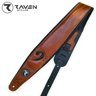 Raven 칠레 소가죽 스트랩 JACO Series 4inch Whisky