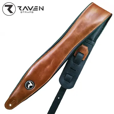 Raven 칠레 소가죽 스트랩 TRINITY Series 3inch Whisky
