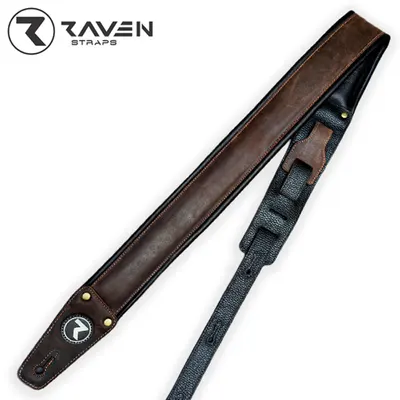 Raven 칠레 소가죽 스트랩 Raven Series 3inch Dark Brown