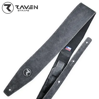 Raven 칠레 소가죽 스트랩 VINTAGE Series 3inch Gray