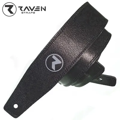 Raven 칠레 소가죽 스트랩 VINTAGE Series 2inch Black