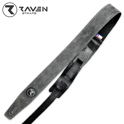 Raven 칠레 소가죽 스트랩 VINTAGE Series 2inch Gray