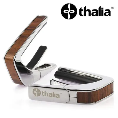 Thalia 카포 Capo with Santos Rosewood Inlay / Chrome (CC200-SR)