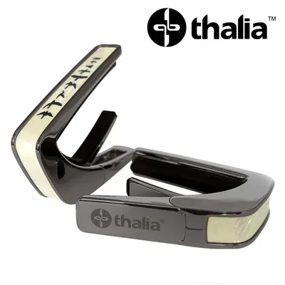 Thalia 카포 Capo with Birds on Pearl Inlay / Black Chrome (CB201-08)