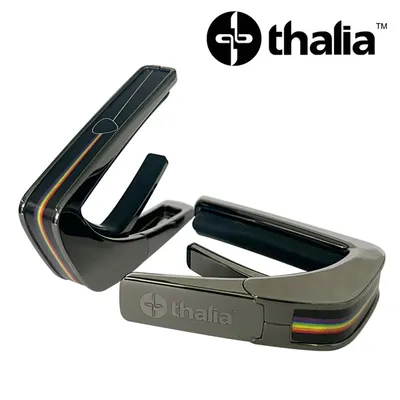 Thalia 카포 Capo with Dark Side of Pearl Inlay / Black Chrome (CB201-04)