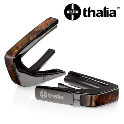 Thalia 카포 Capo with Tennessee Whisky Wing Inlay / Black Chrome (CB200-WW)