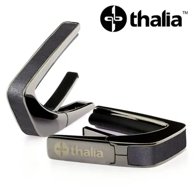 Thalia 카포 Capo with Ebony Inked Inlay / Black Chrome (CB200-EI)