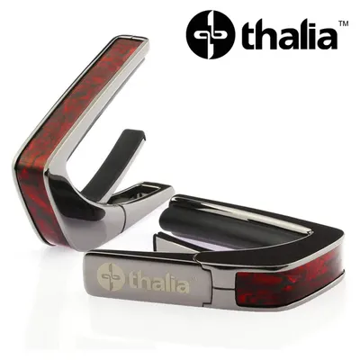Thalia 카포 Capo with Crimson Paua Inlay / Black Chrome (CB200-CP)