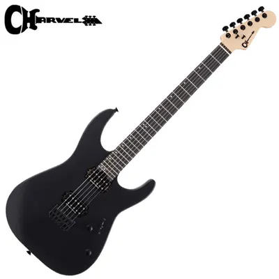 Charvel 일렉기타 PRO-MOD DK24 HH HT E Alder Satin Black