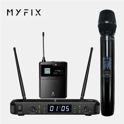 MYFIX 무선마이크 LW-902R 컴팩트 무선마이크 2채널 시스템