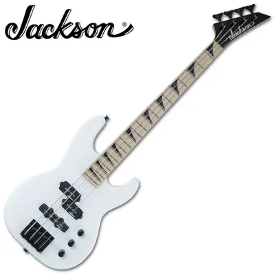 Jackson 베이스기타 JS Series Concert Bass Minion JS1XM Snow White 콘서트 미니사이즈 베이스 4현 기타