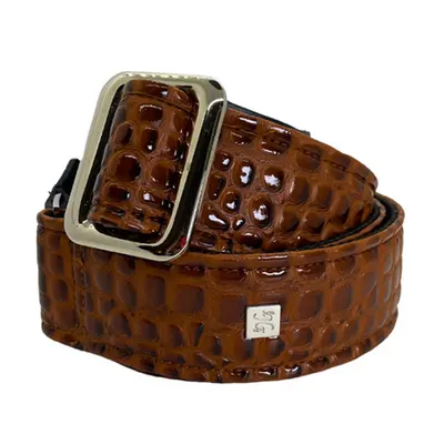 Get`m Get`m 겟엠겟엠 스트랩 Aussie Gator Caramel