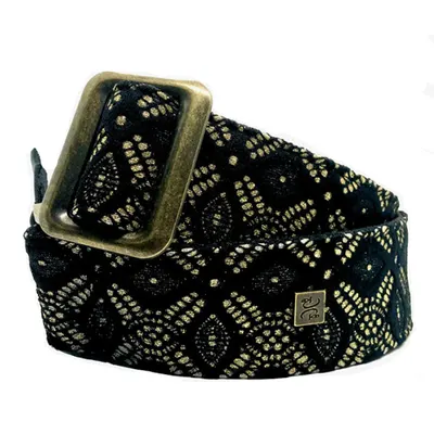 Get`m Get`m 겟엠겟엠 스트랩 Rock'N'Roll Blk&Gld Brocade