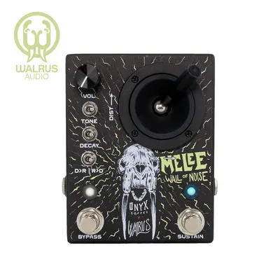 [노마진세일] [Onyx Edition] Walrus Audio 이펙터 Melee : Wall of Noise / 디스토션+리버브 콤보 페달