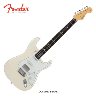 Fender Japan Hybrid II Stratocaster HSS RW Olympic Pearl (566-1200-323)