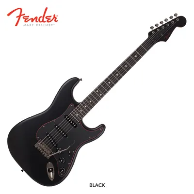Fender JAPAN LTD Hybrid II Stratocaster RW Noir Black EC-22 (531-1500-306)