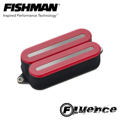 Fishman 피쉬맨 Fluence Open Core Modern Humbucker Black Nickel Blades Alnico (Red) / PRF-MO6-ADB