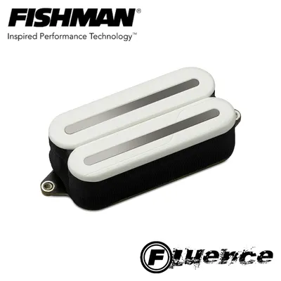 Fishman 피쉬맨 Fluence Open Core Modern Humbucker Black Nickel Blades Ceramic (White) / PRF-MO6-CWB