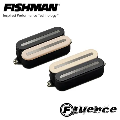 Fishman 피쉬맨 Fluence Open Core Modern Humbucker Black Nickel Blades Set (Reverse Zebra) / PRF-MO6-SVB