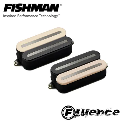 Fishman 피쉬맨 Fluence Open Core Modern Humbucker Black Nickel Blades Set (Zebra) / PRF-MO6-SZB