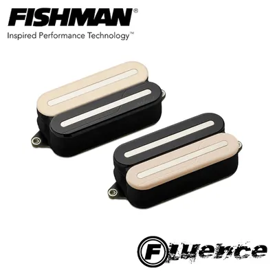 Fishman 피쉬맨 Fluence Open Core Modern Humbucker Nickel Blades Set (Zebra) / PRF-MO6-SZN