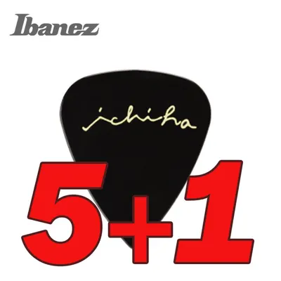 Ibanez 피크 Ichika Nito Signature Pick 0.8mm (1000ICHI-BK)