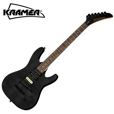 [KRAMER 세일] Kramer 크레이머 일렉기타 Striker Figured HSS Stop Tail Transparent Black (KSTFLSTHSSTBBH1)