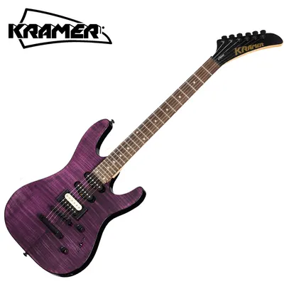[KRAMER 세일] Kramer 크레이머 일렉기타 Striker Figured HSS Stop Tail Transparent Purple (KSTFLSTHSSTPBH1)