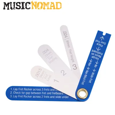 Music Nomad 뮤직 노마드 Precision Fret Gauge (MN840)  프렛 측정 툴