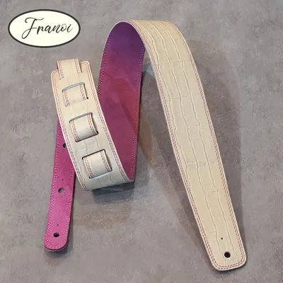 Franoi 프라노이 양면 스트랩 크로커다일&스웨이드 양면 CR60T CL