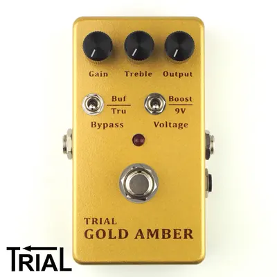Trial 이펙터 Gold Amber (Replica of KLON CENTAUR Mod)