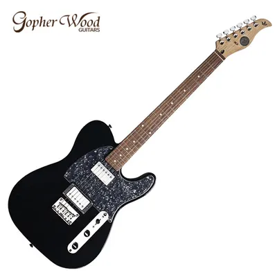 Gopher Wood 고퍼우드 일렉기타 T-Modern V Jet Black