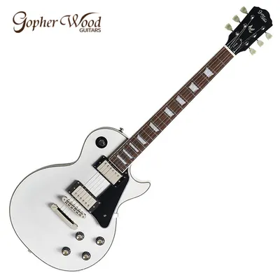 Gopher Wood 고퍼우드 일렉기타 LP-Classic IX Frost White