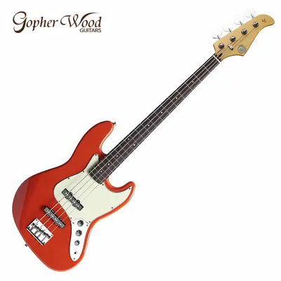 Gopher Wood 고퍼우드 베이스 기타 SCARLET900B