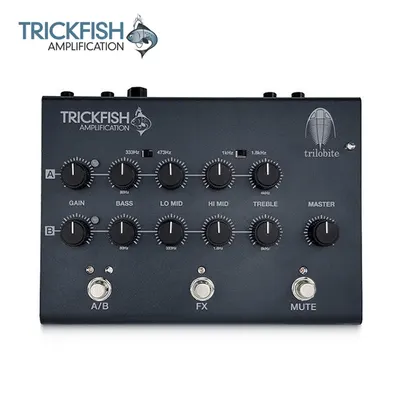 TRICKFISH TRILOBITE BASS PREAMP 2채널 베이스 프리앰프