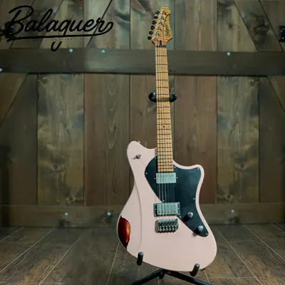 Balaguer 일렉기타 USA Series Espada Aged Pastel Pink over Sunburst