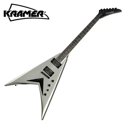 [KRAMER 세일] Kramer 크레이머 일렉기타 Dave Mustaine Vanguard Silver Metallic (KEVDMSIMBH3)