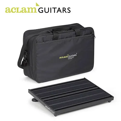 Aclam 페달보드 & 케이스 Evo Track XS2 - Free Routing Grey & Soft Case (42 x 30cm)