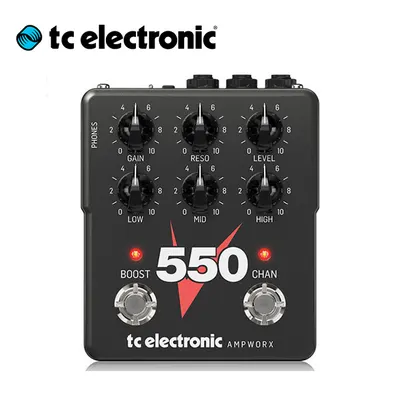 TC Electronic 이펙터 Ampworx V550 5150 앰프 복각 프리앰프 (캐비넷 시뮬레이터 장착)