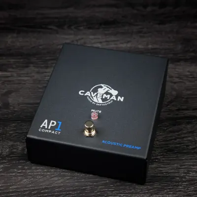 Caveman Audio AP1 Compact 컴팩트 어쿠스틱 기타 프리앰프 DI