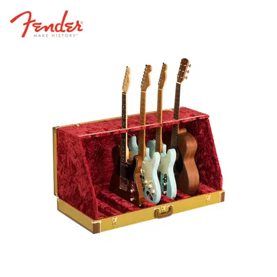 Fender 악기 케이스 스탠드 Classic Series Case Stand - 7 Guitar Tweed (099-1017-500)