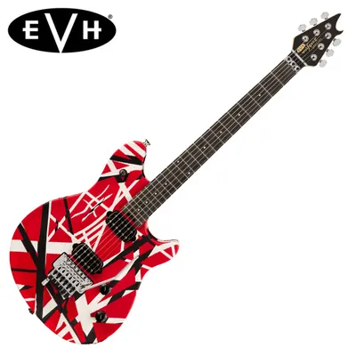 EVH 일렉기타 Wolfgang Specal Striped Red/Black/White Satin EVH