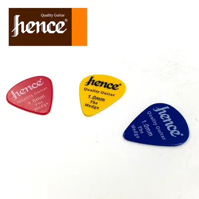 Hence 스탠다드 일렉기타 피크 1.0mm (블루,레드,옐로우)