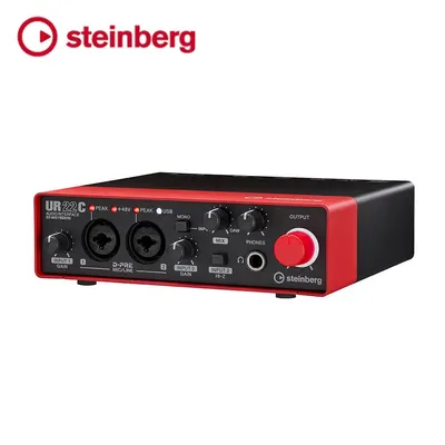 스테인버그 오디오인터페이스 Steinberg UR22C Red