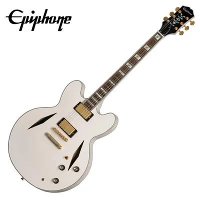 Epiphone 에피폰 일렉기타 Emily Wolfe White Wolfe Sheraton Aged Bone White (ETSEWABWGH3)