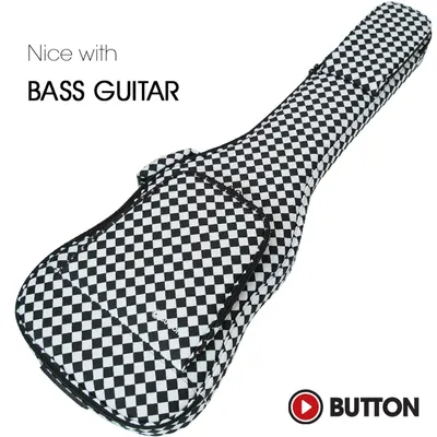 Button 베이스기타 케이스 BB4100 BKW