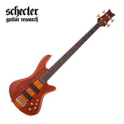 Schecter 베이스 기타 STILETTO STUDIO 4 HONEY SATIN
