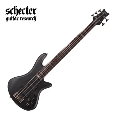Schecter 베이스 기타 STILETTO STUDIO-5 SEE-THRU BLACK STAIN